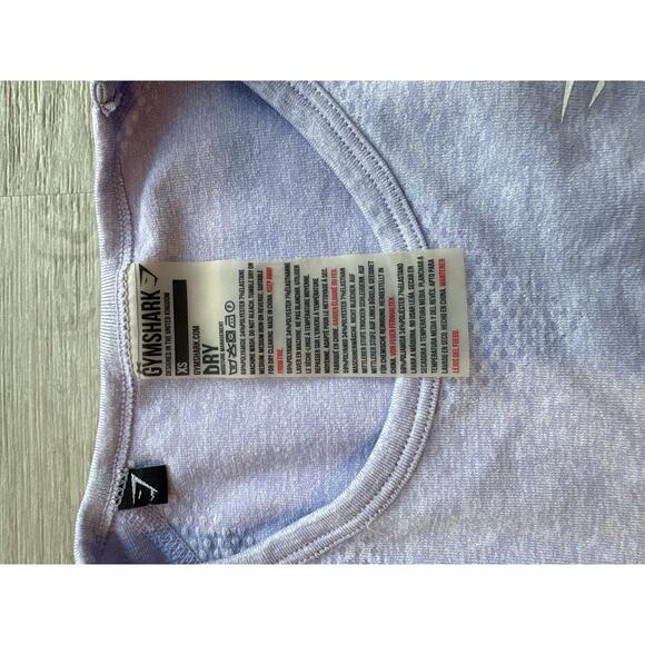 Gymshark Women's Dry Seamless Long Sleeve Crop Top XS - Picture 2 of 6